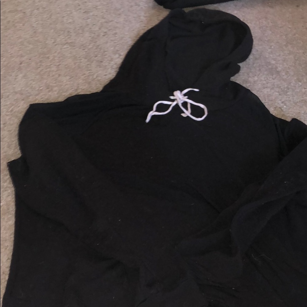 Cropped hoodie